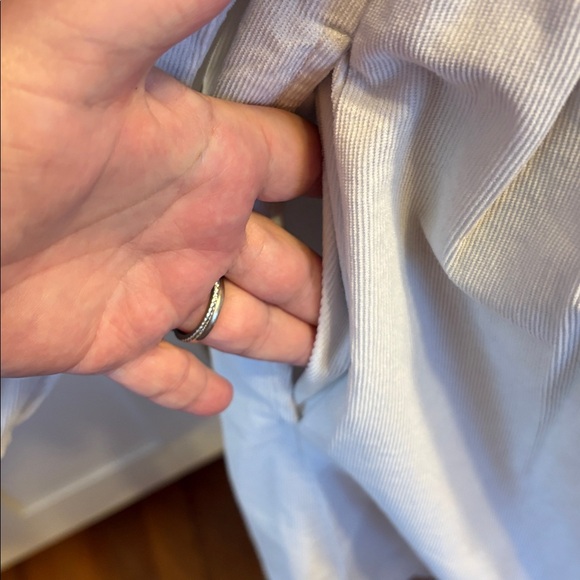 Lands' End Cream Corduroy Long Sleeve Dress Size 2X - Picture 5 of 11